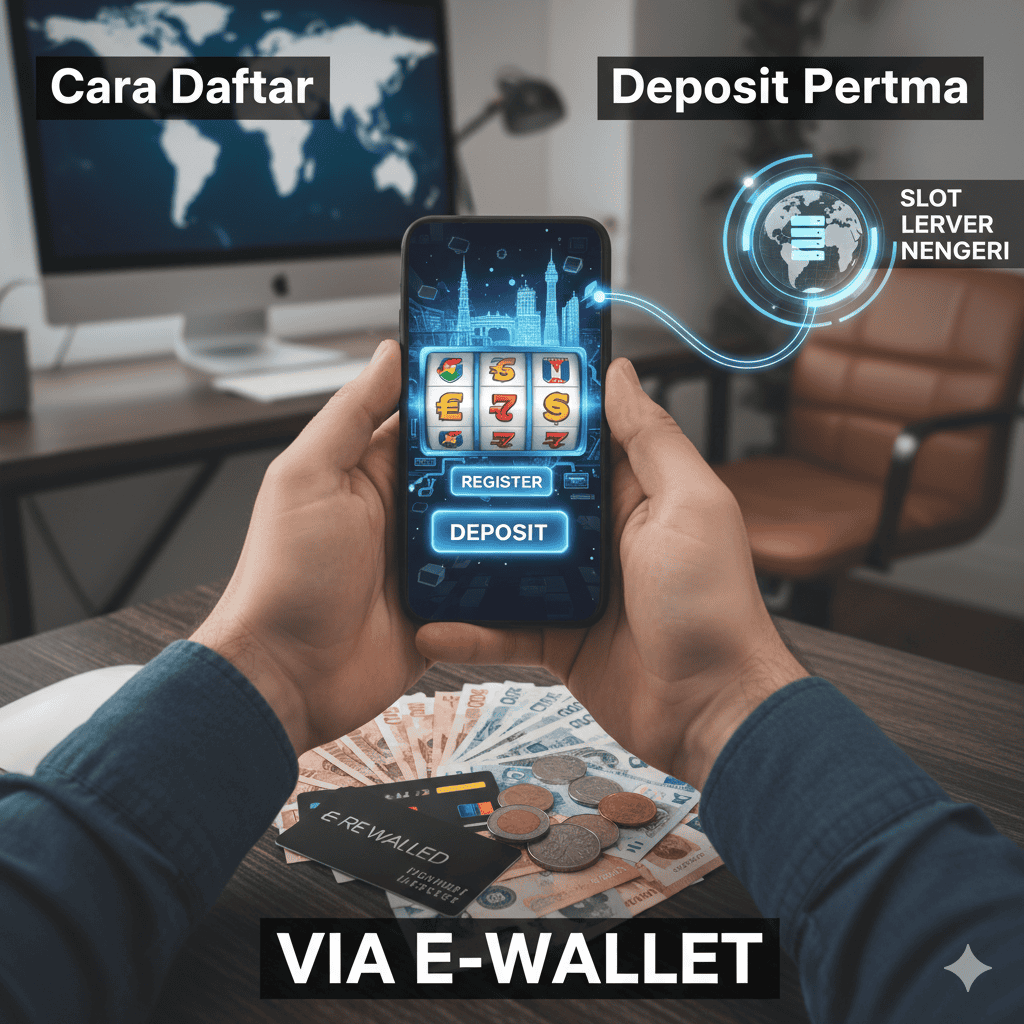Cara Daftar dan Melakukan Deposit Pertama di Slot Server Luar Negeri via E-Wallet