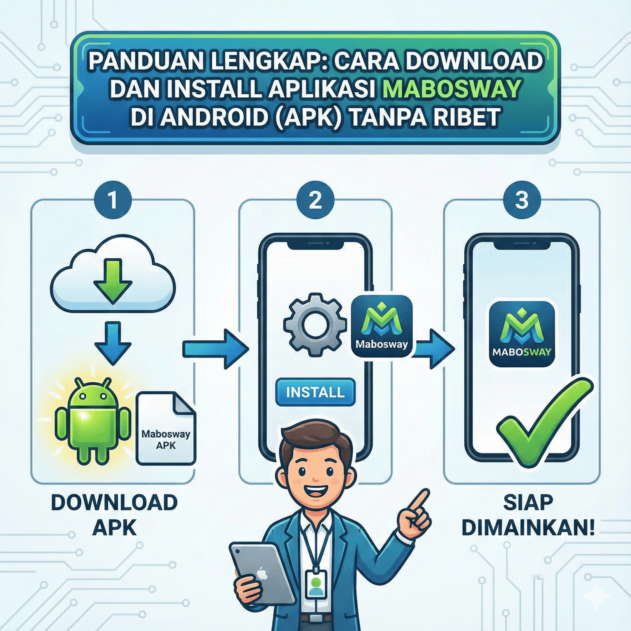 Panduan Lengkap: Cara Download dan Install Aplikasi Mabosway di Android (APK) Tanpa Ribet