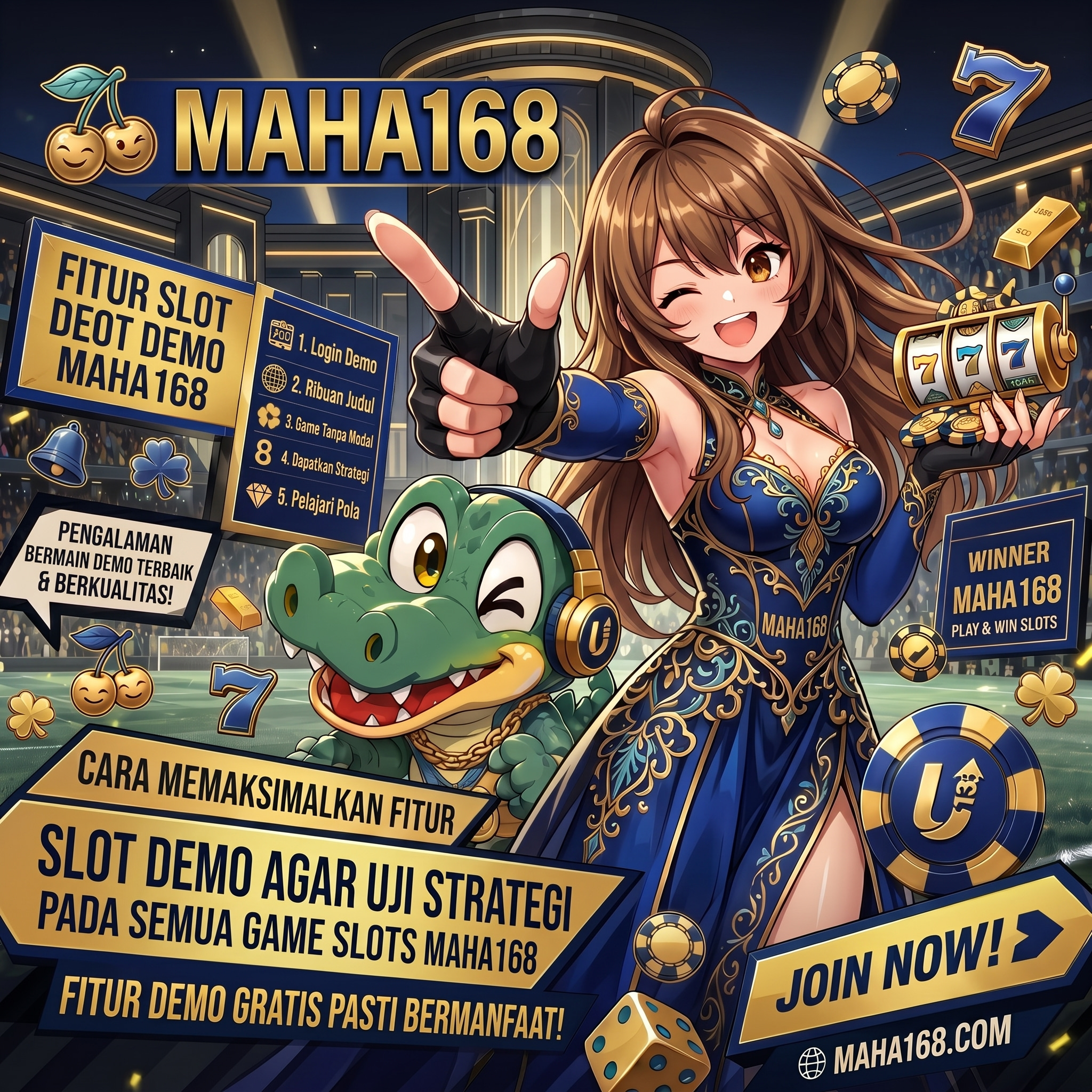 Cara Pakai Slot Demo MAHA168 Panduan Simulasi Tanpa Risiko